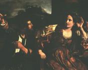 圭尔奇诺 : Semiramis Receiving Word of the Revolt of Babylon